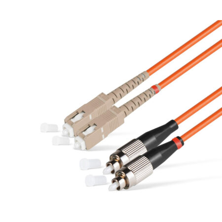 Патч Корд Оптоволоконный SC/UPC-FC/UPC MM OM1 62.5/125 Duplex 3.0мм 1 м