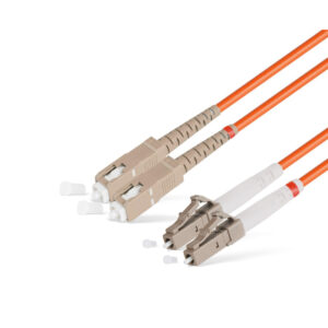 Патч Корд Оптоволоконный SC/UPC-LC/UPC MM OM1 62.5/125 Duplex 3.0мм 1 м