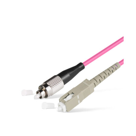 Патч Корд Оптоволоконный FC/UPC-SC/UPC MM OM4 50/125 Simplex 3.0мм 1 м