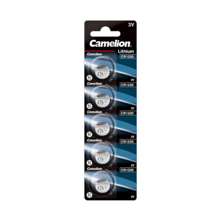 Батарейка CAMELION Lithium CR1220-BP5 5 шт. в блистере