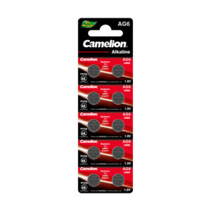 Батарейка CAMELION Alkaline AG6-BP10(0%Hg) 10 шт. в блистере