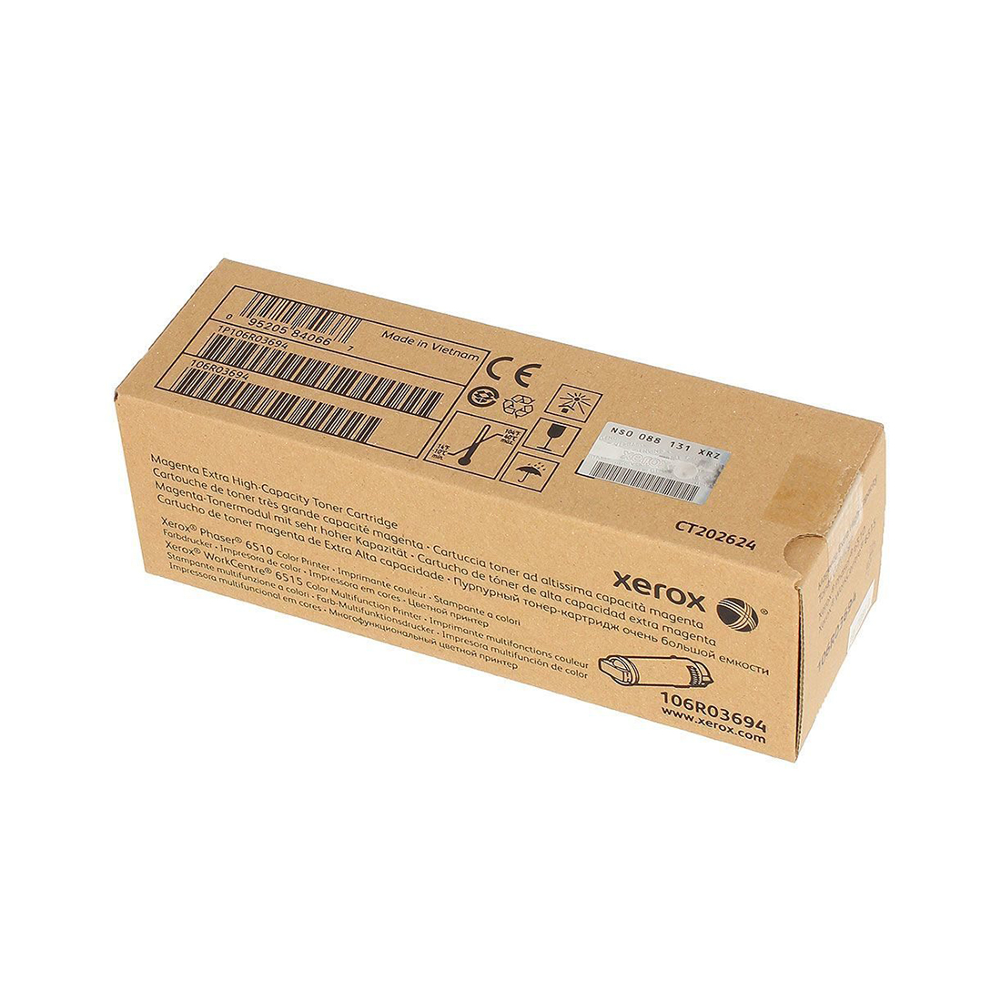33366_1.jpg Тонер-картридж экстра повышенной емкости Xerox 106R03694 (малиновый)