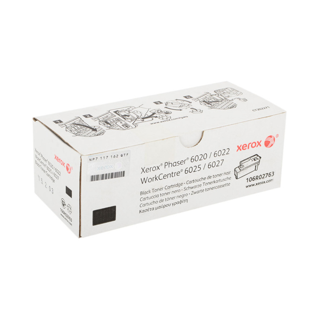36201_1.jpg Тонер-картридж стандартной емкости, Xerox, 106R02763 (чёрный)