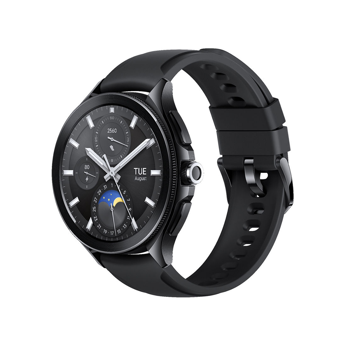 55665_1.jpg Смарт часы Xiaomi Watch 2 Pro-Bluetooth Black Case with Black Fluororubber Strap