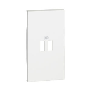 Лицевая панель Bticino KW12C Living Now для заряд.уст-в USB 2 модуль белый