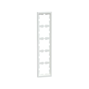 Рамка MERTEN MTN4050-6535 D-Life 5 постовая белый лотос