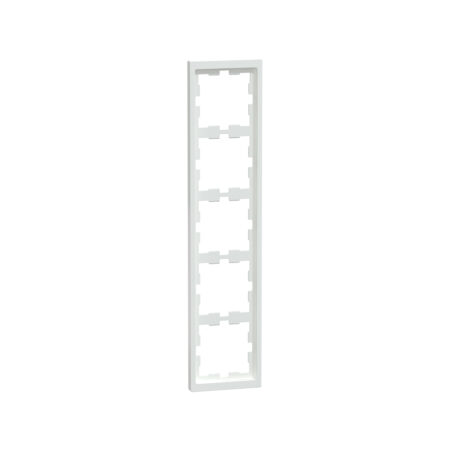 Рамка MERTEN MTN4050-6535 D-Life 5 постовая белый лотос