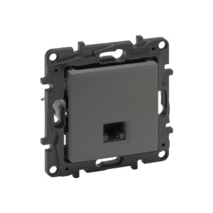 Информационная розетка одинарная Niloe Step RJ45 Кат.6 UTP Алюминий