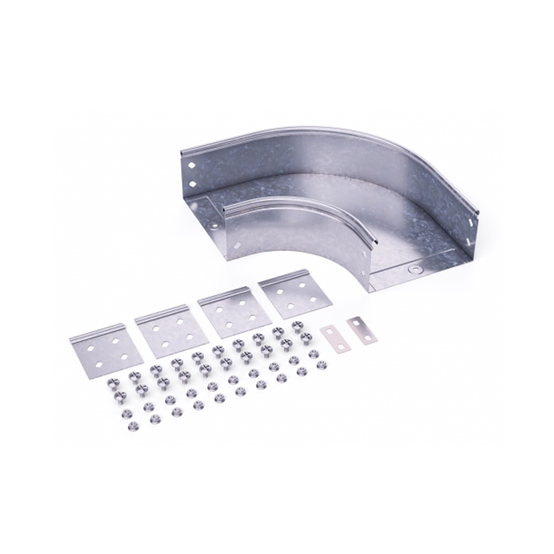 65013_1.jpg Угол CPO 90 горизонтальный 90° DKC 200х50 в комплекте