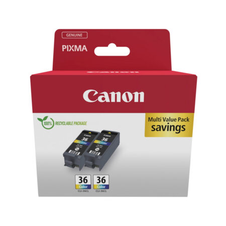 Струйный картридж Canon CLI-36 Color (Twin Pack)