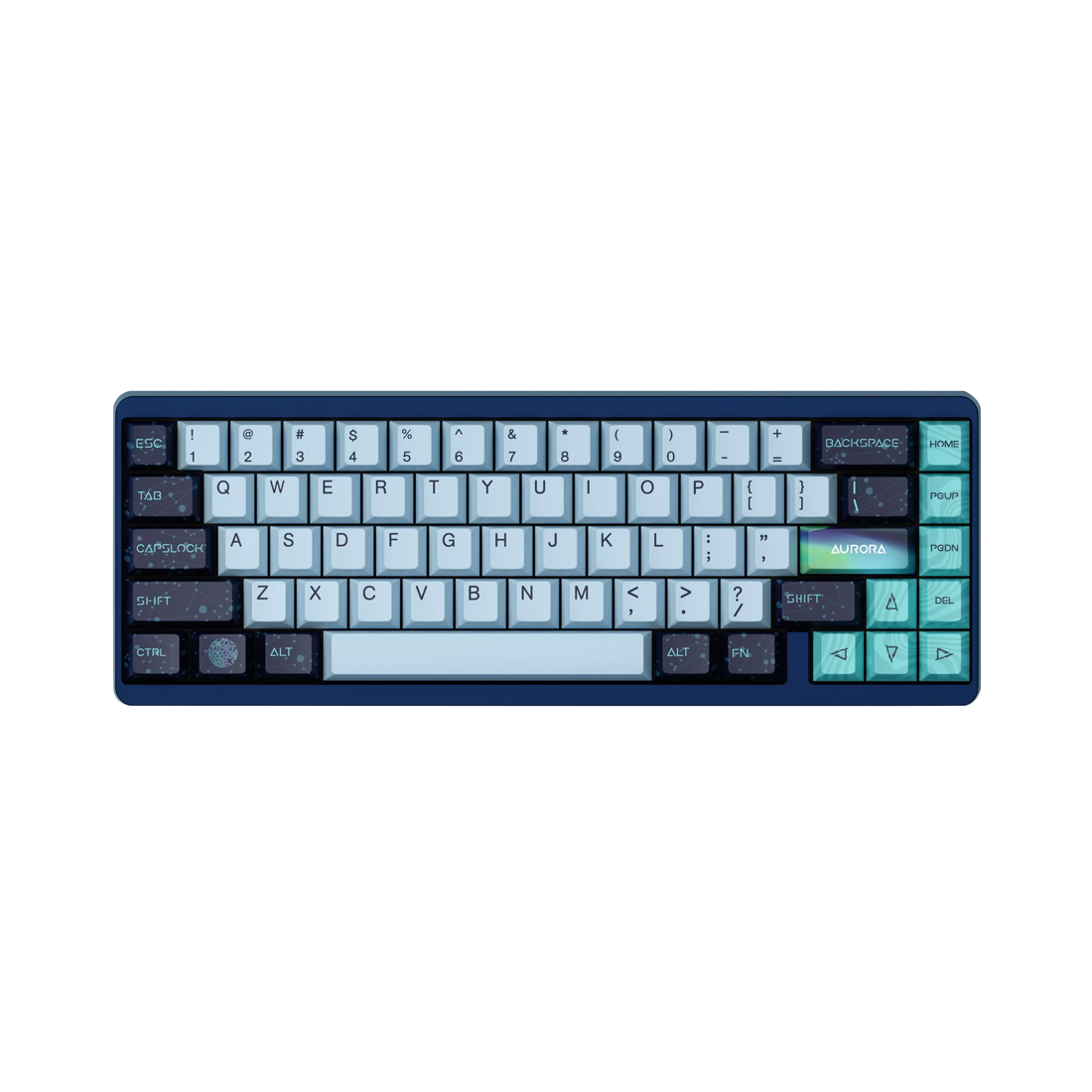 66792_1.jpg Клавиатура Varmilo Aurora Muse 65 Gateron Varmilo Magnet White switch