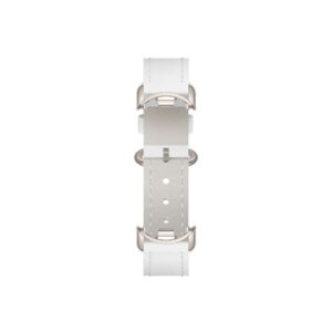 Сменный кожаный браслет для Xiaomi Smart Band 9 Ceramic White