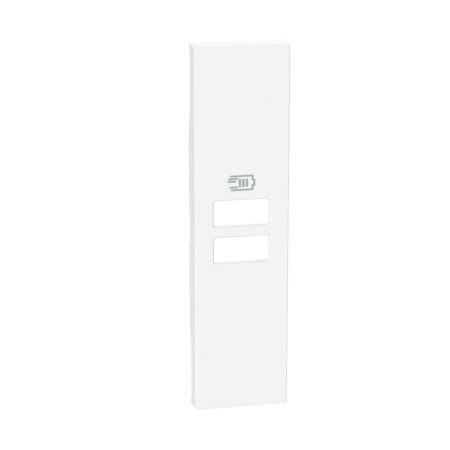 Лицевая панель Bticino KW13C Living Now USB 2 разъёма 15 Вт/3000мА 1 модуль белый