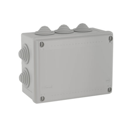 Коробка ответвительная с 10 кабельными вводами DKC 54100.32мм IP55, 190х140х70 мм