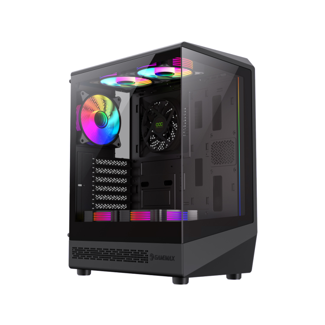 72703_1.jpg Компьютерный корпус Gamemax Vista COC AB Black без Б/П