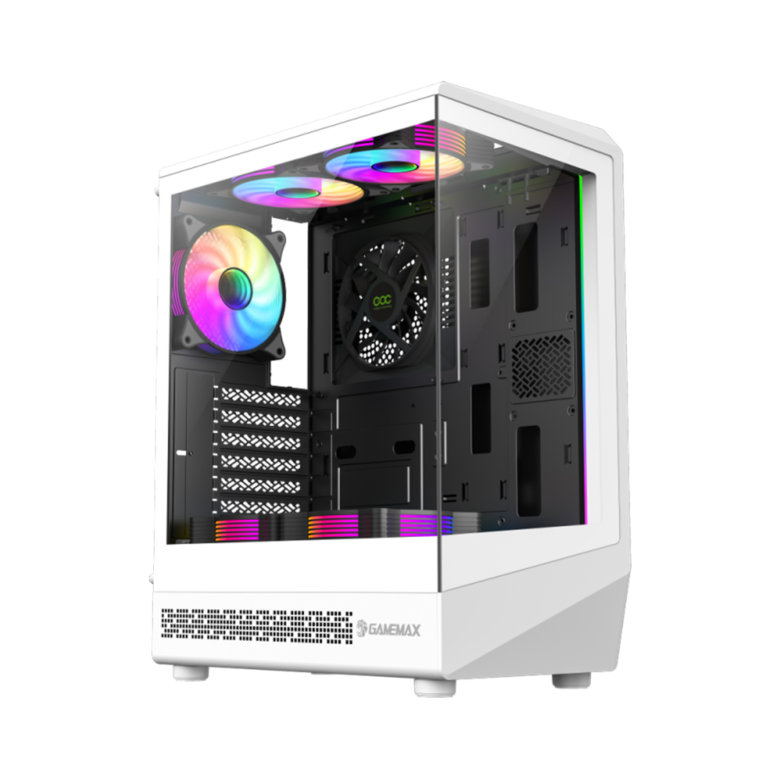 72727_1.jpg Компьютерный корпус Gamemax Vista COC AW White без Б/П
