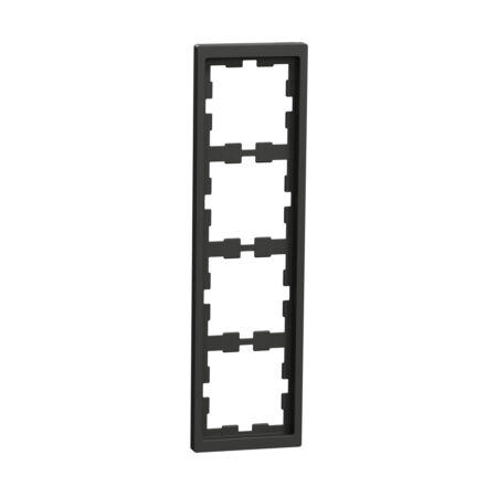 Рамка MERTEN MTN4040-6534 D-Life 4 постовая антрацит