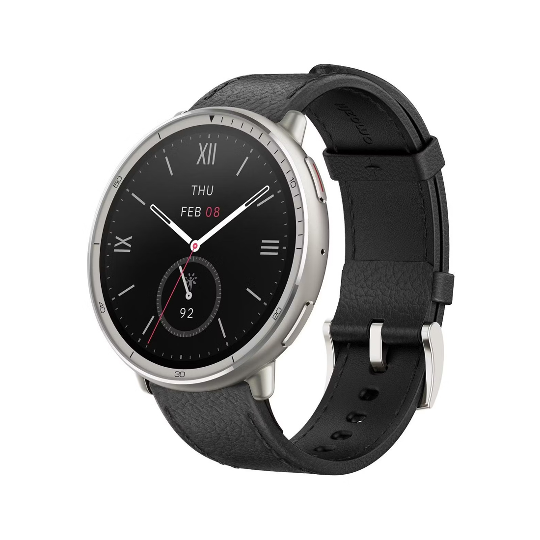 77066_1.jpg Смарт часы Amazfit Active 2 Round A2437 Black Leather