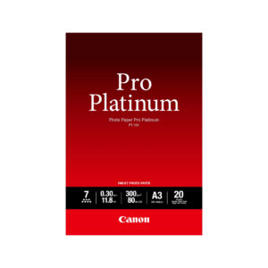 Глянцевая фотобумага Canon PT-101 Pro Platinum A3, 20 шт.