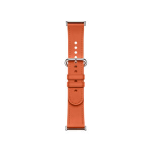 Кожаный сменный браслет Xiaomi Leather Quick Release Strap Coral orange
