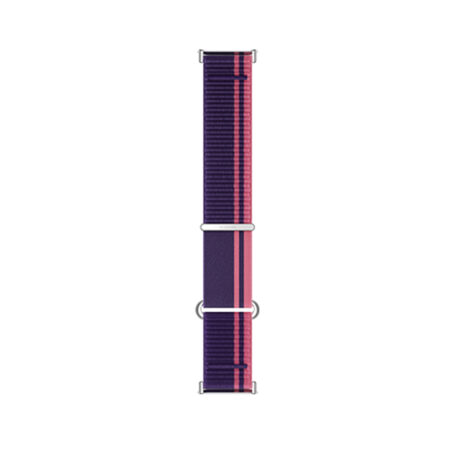 Плетеный сменный браслет Xiaomi Braided Quick Release Strap Rose purple