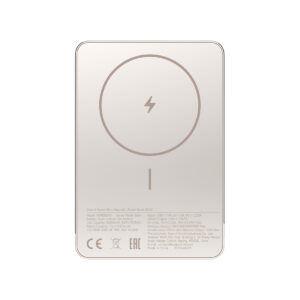 Портативный внешний аккумулятор Xiaomi Super Slim Magnetic Power Bank 5000 Gold