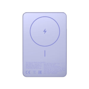 Портативный внешний аккумулятор Xiaomi Super Slim Magnetic Power Bank 5000 Purple