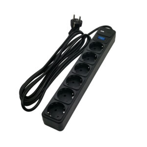 Сетевой фильтр SVC ZC6S-30M-USB/TypeC 3 м. 220 В