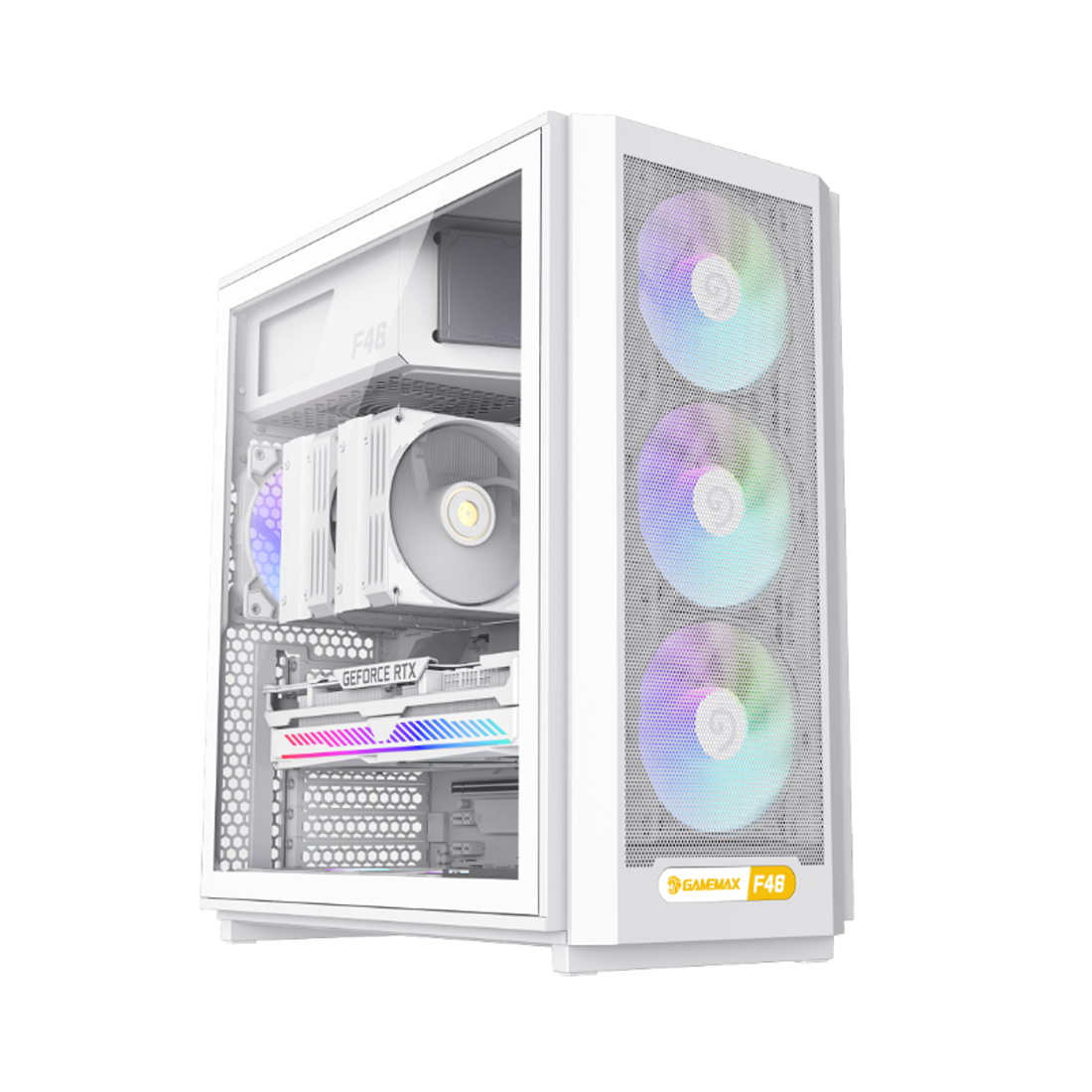 83828_1.jpg Компьютерный корпус Gamemax F46 White без Б/П