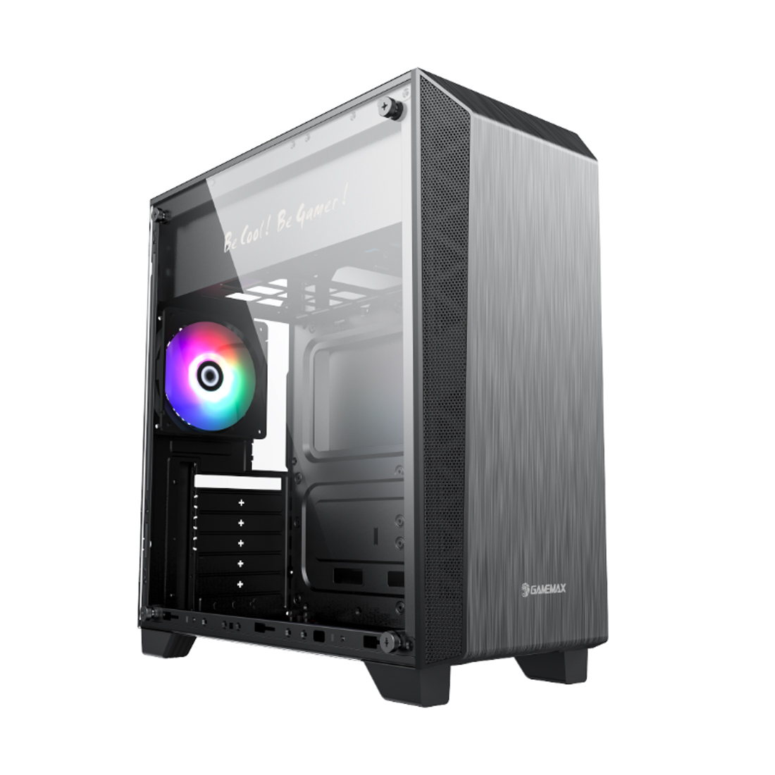 83850_1.jpg Компьютерный корпус Gamemax NOVA N5 Black без Б/П