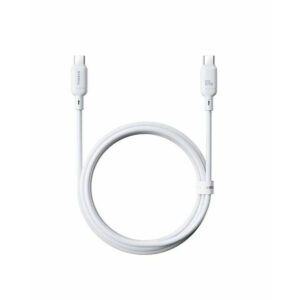 Интерфейсный кабель Baseus Silky Type-C to Type-C 100W 2m White (P10377704213-01)
