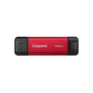Внешний SSD диск Kingston 512GB Dual Portable Красный