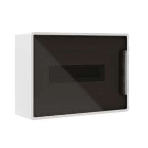 Щиток настенный FRAME белый DKC F12W1WD 12 модулей с тонированной дверцей