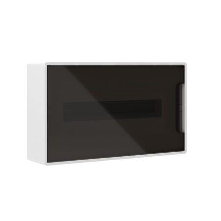 Щиток настенный FRAME белый DKC F18W1WD 18 модулей с тонированной дверцей