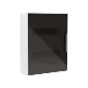 Щиток настенный FRAME белый DKC F24W1WD 24 модуля с тонированной дверцей