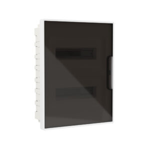 Щиток встраиваемый FRAME белый DKC F24B1WD 24 модуля с тонированной дверцей