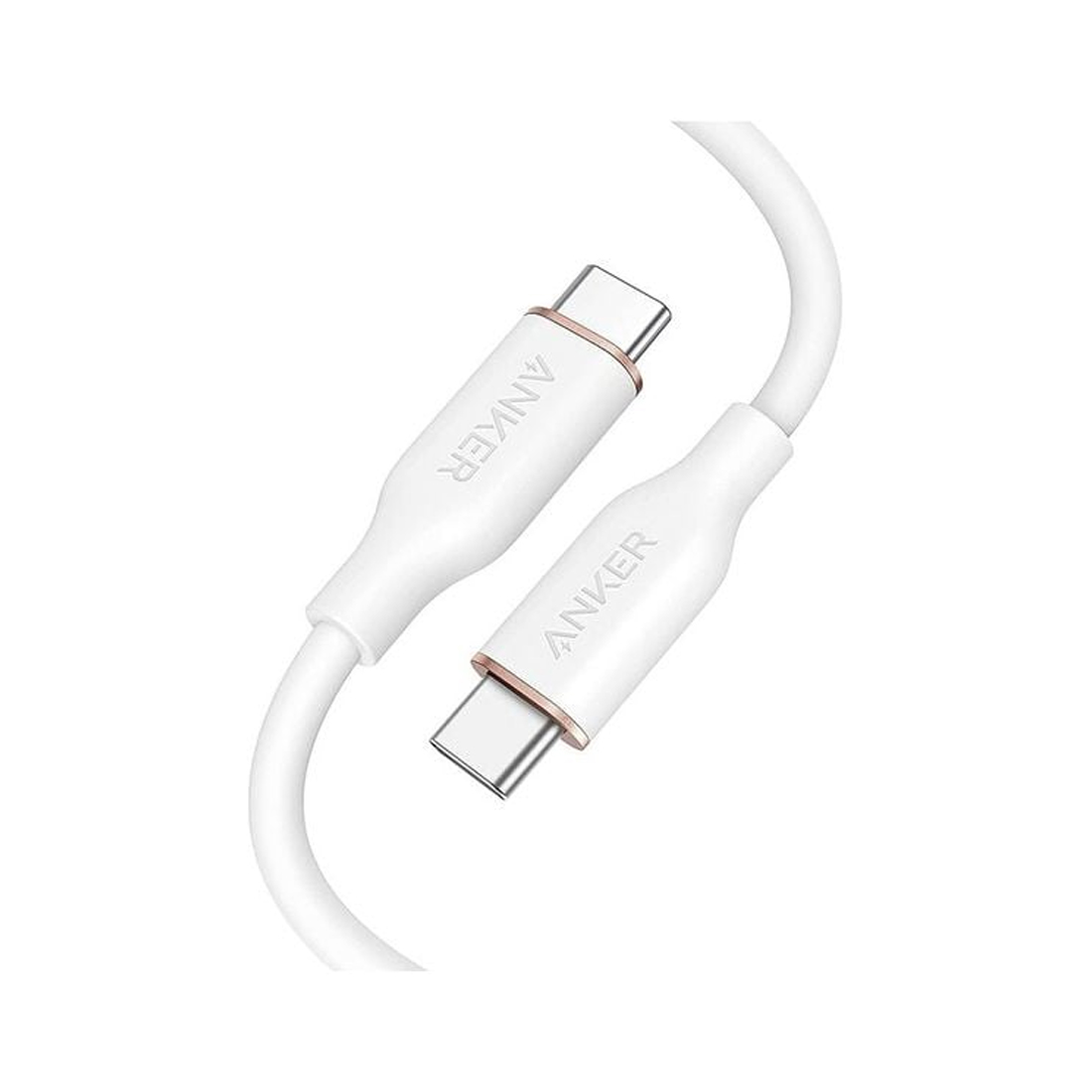 85525_1.jpg Интерфейсный кабель Anker PowerLine III Flow USB-C to USB-C (A8552H21) Белый