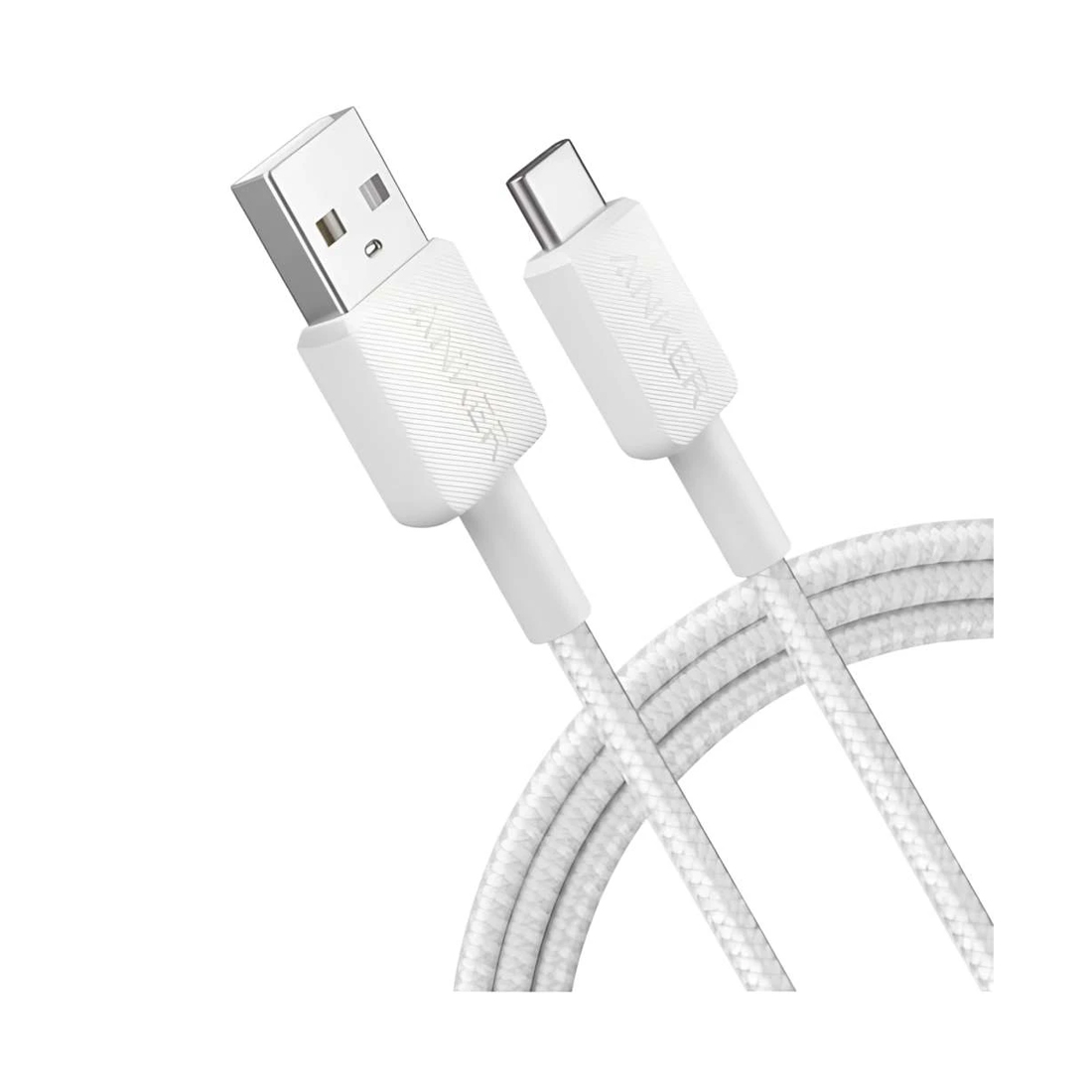 85537_1.jpg Интерфейсный кабель Anker 322 USB-A to USB-C 1М (A81H5G21) Белый