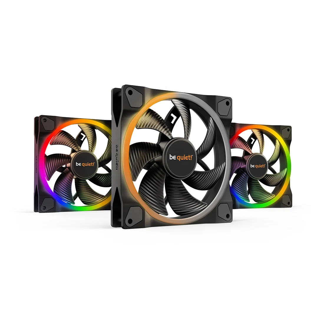 85926_1.jpg Вентилятор для компьютерного корпуса Bequiet! Light Wings 140mm PWM Reverse Black