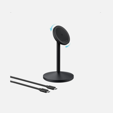 Беспроводное зарядное устройство Anker MagGo Single Stand (A25X1H11) Черный