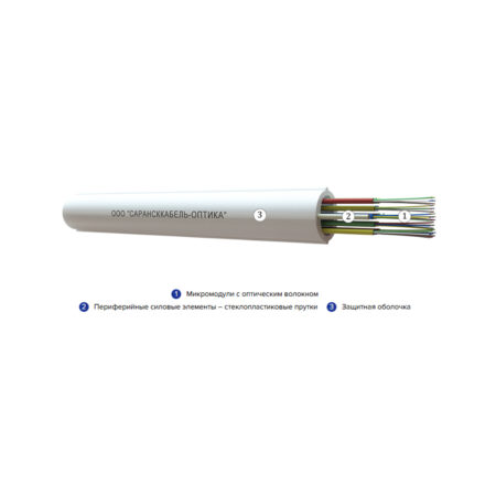 Кабель оптоволоконный ОКВнг(А)-HF-РМ-16*6(G.657A)