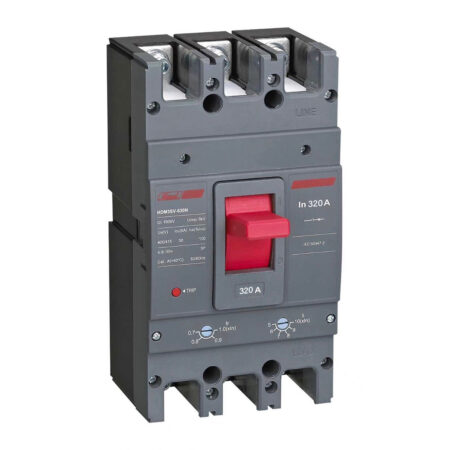 Автоматический выключатель Himel HDM3SV-630N 3P 320A 50kA с регулировкой