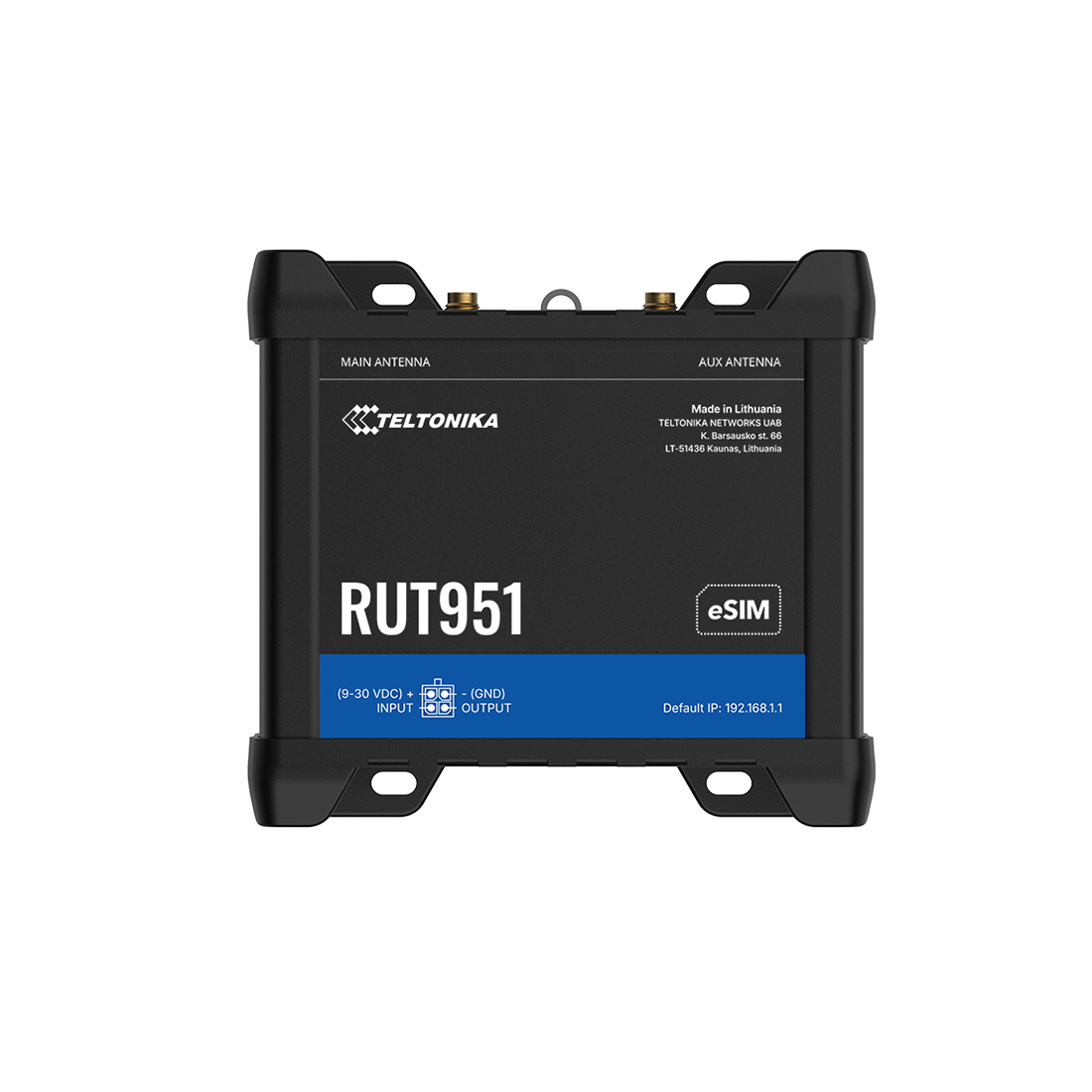87629_1.jpg Роутер Teltonika RUT951 LTE CAT 4 ROUTER