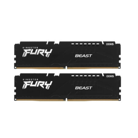 Комплект модулей памяти Kingston FURY Beast Black KF560C30BBEK2-32 DDR5 32GB (Kit 2x16GB) 6000MHz