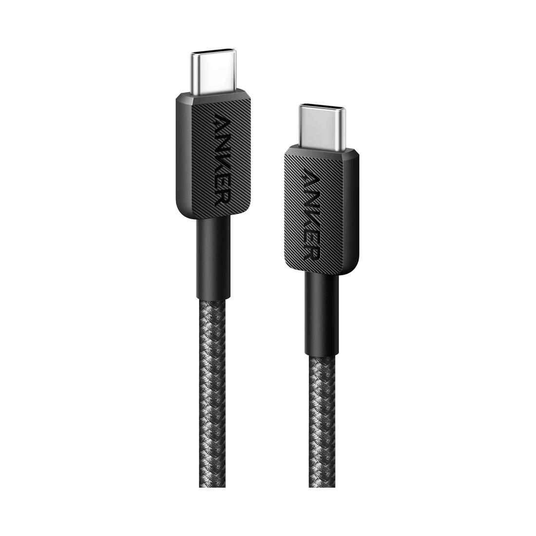87952_1.jpg Интерфейсный кабель Anker 322 USB-C to USB-C Cable 1М (A81H5G11) Черный