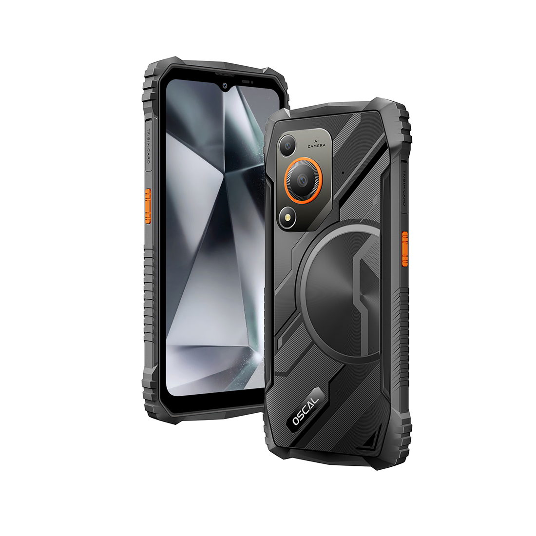 88006_1.jpg Смартфон OSCAL Marine 1 Rugged Phone 4GB RAM 128GB ROM Black