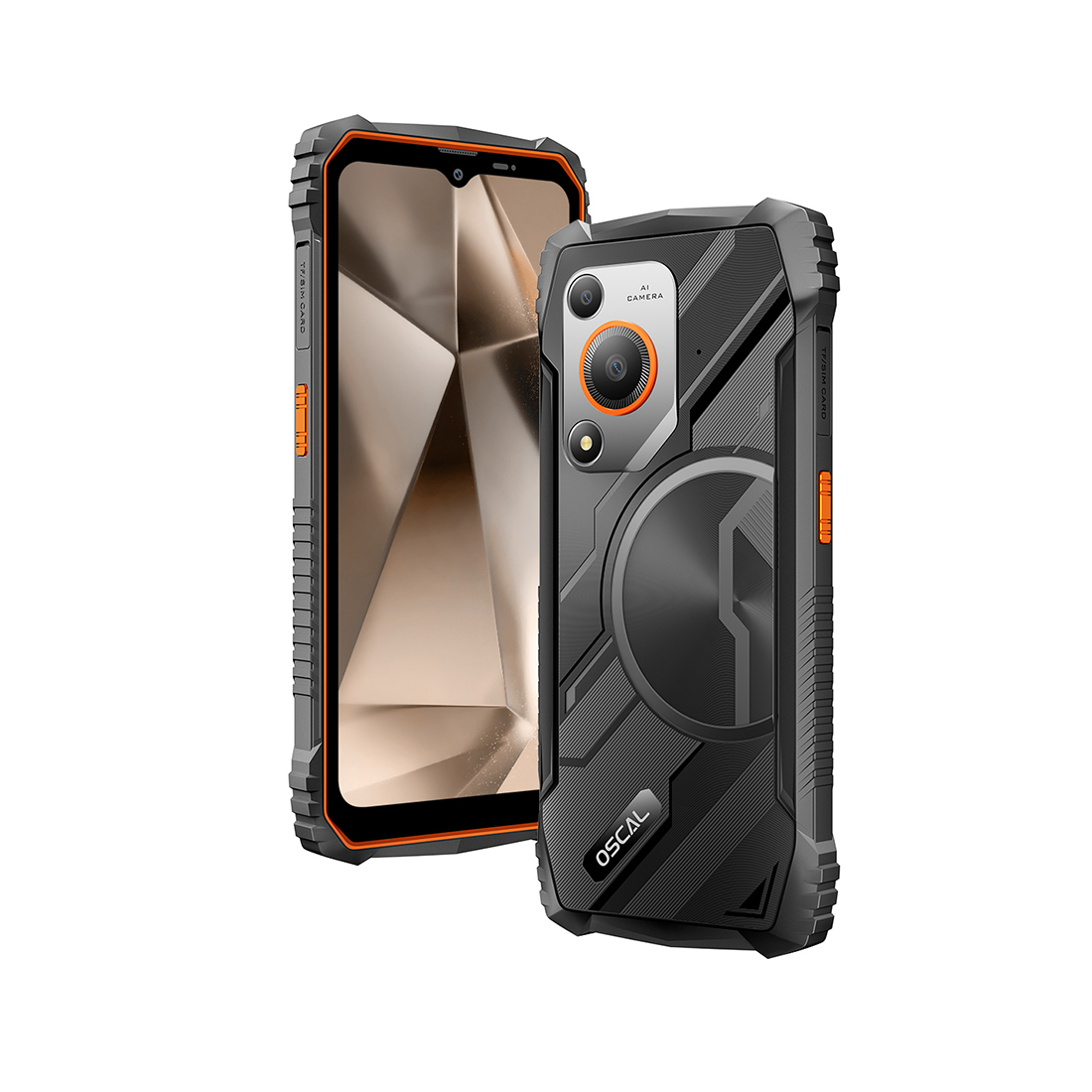 88048_1.jpg Смартфон OSCAL Marine 1 Rugged Phone 4GB RAM 128GB ROM Orange
