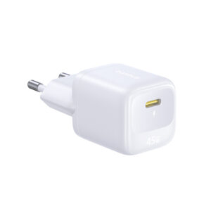Адаптер питания Baseus FN22 1C 45W EU Moon White (E0123301)