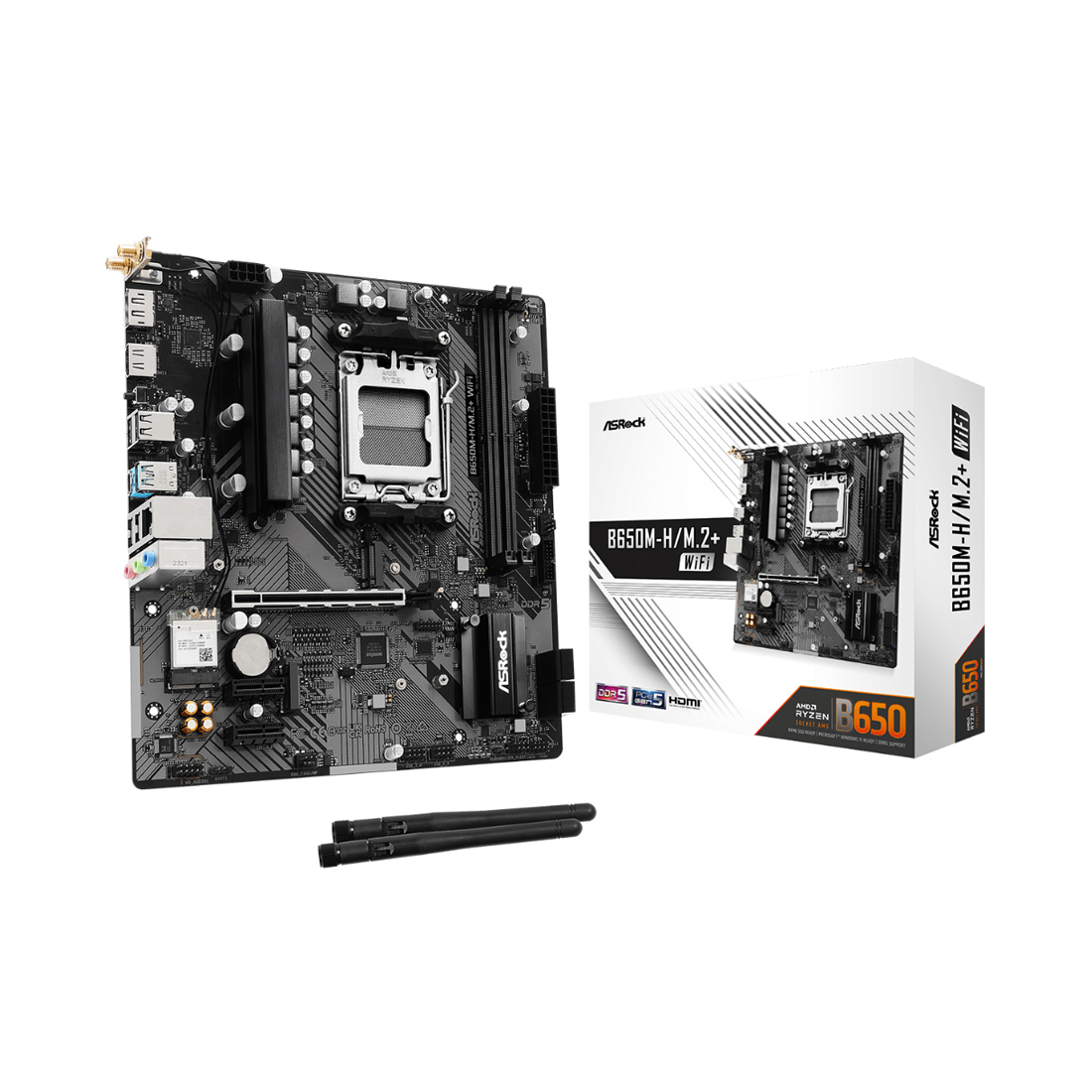 89159_1.jpg Материнская плата ASRock B650M-H/M.2+ WIFI