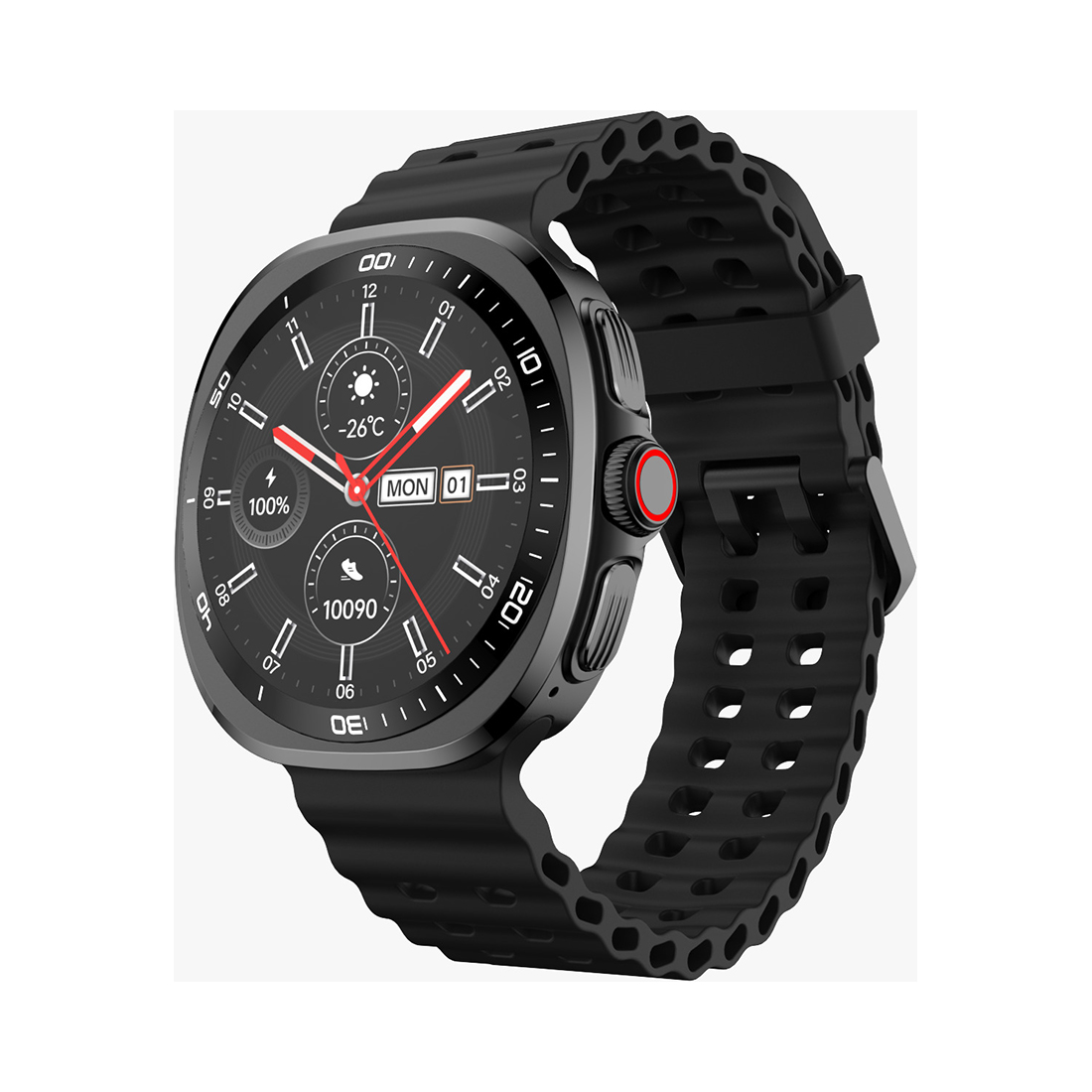 89630_1.jpg Смарт часы TECNO Watch Neo WN01 Black